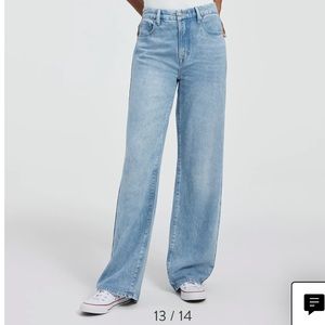 GOOD AMERICAN '90s WEIGHTLESS JEANS | INDIGO396